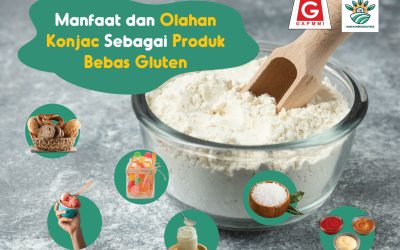 Manfaat dan Olahan Konjac Sebagai Produk Bebas Gluten
