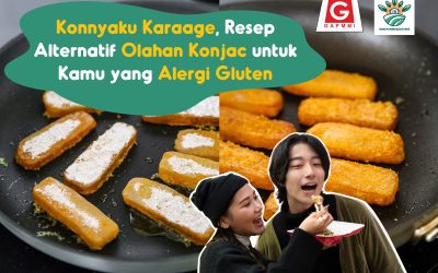 Konnyaku Karaage, Resep Alternatif Olahan Konjac untuk Kamu yang Alergi Gluten