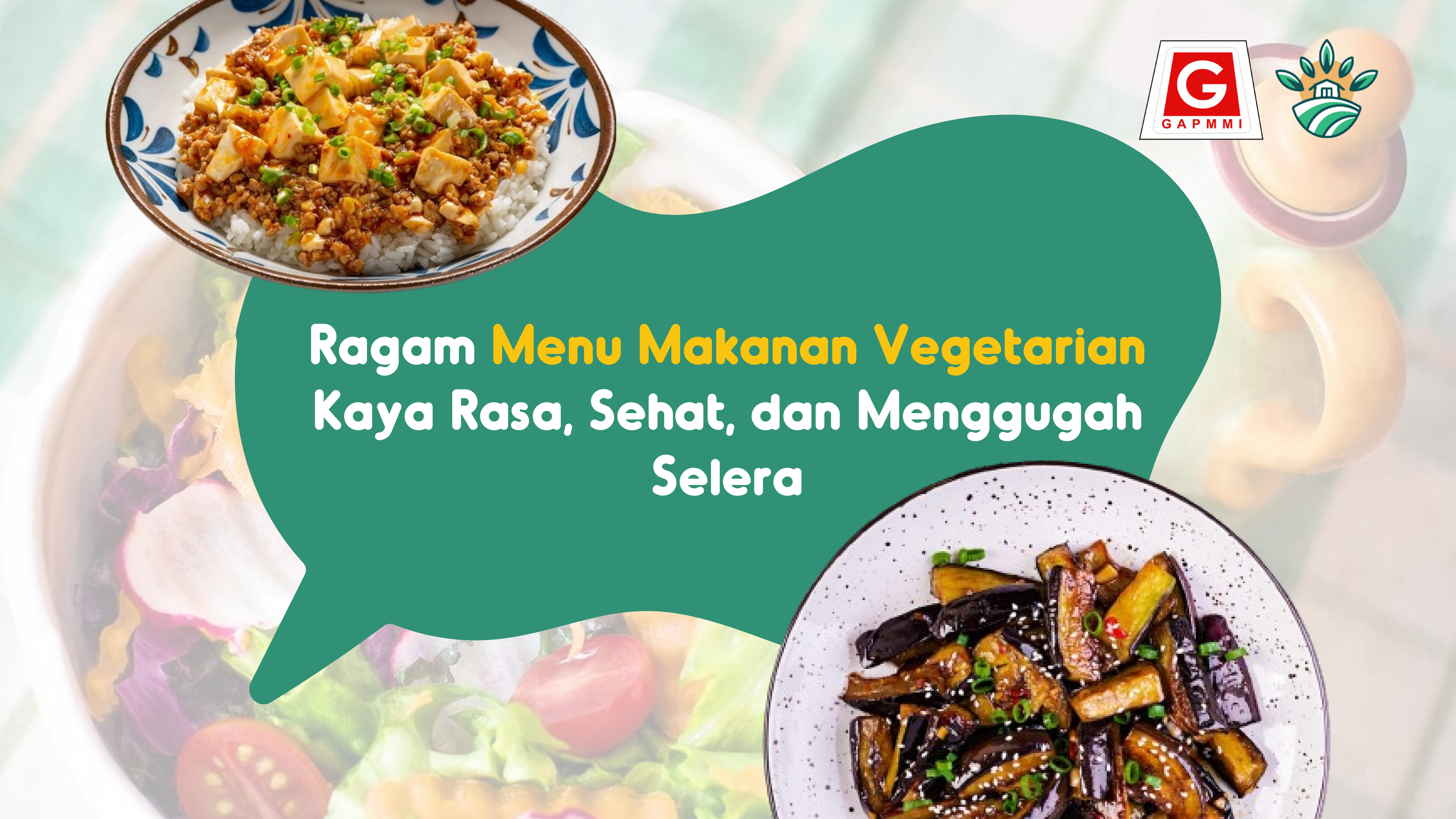 Ragam Menu Makanan Vegetarian Kaya Rasa, Sehat, dan Menggugah Selera